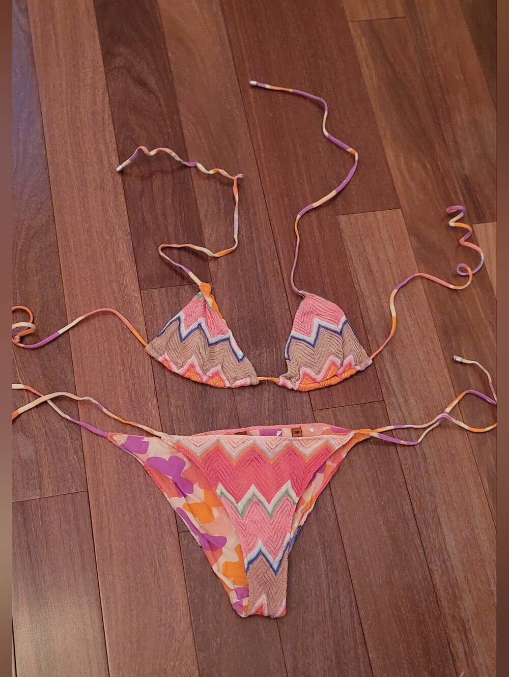 Missoni MARE Reversible bikini Size 38